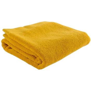 Полотенце для рук горчичного цвета Essential 50х90